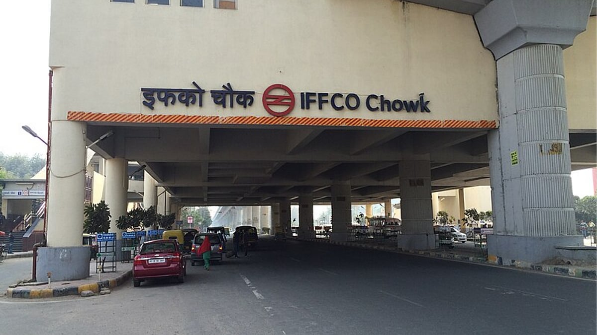 PTI : Gurugram IFFCO Chowk Metro Station 